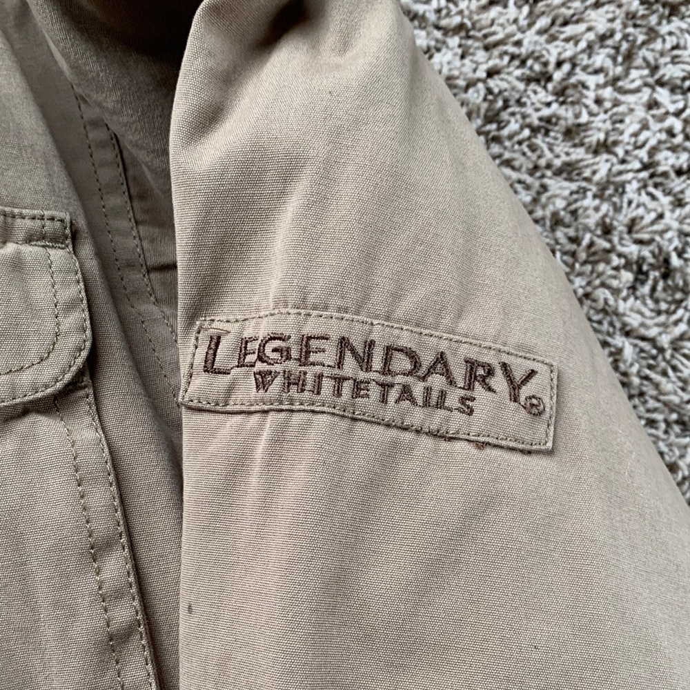 Legendary Whitetails Men's Beige Field Jacket - Picture 2 of 4